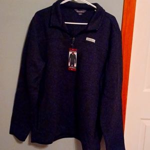 NWT Eddie Bauer 1/4 zip sweater, sizeXL